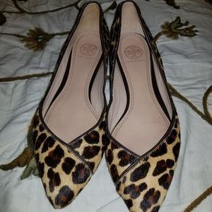Tory Burch  Leopard Print - Nikki - Size 8